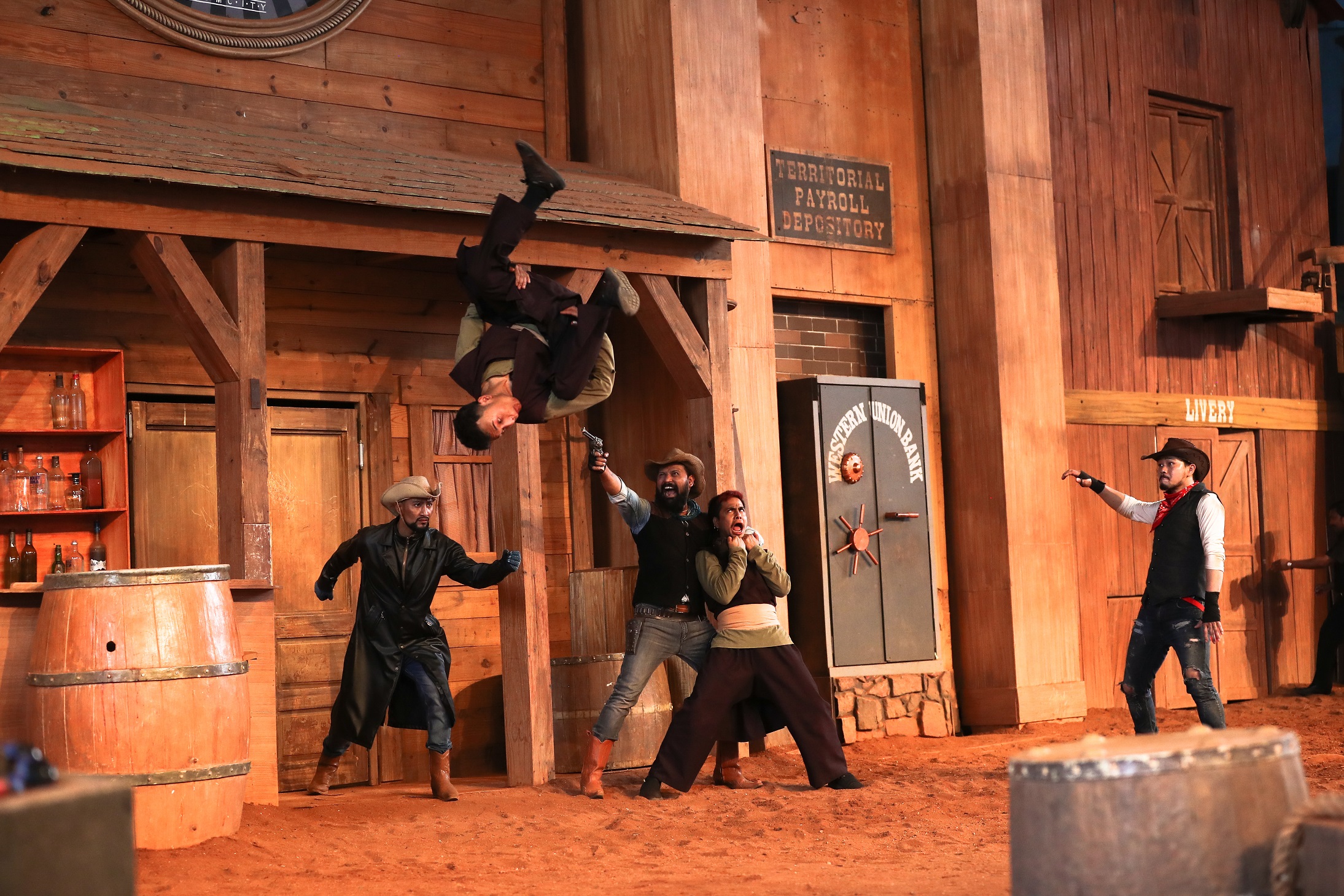 Action-packed Wild West Stunt Show at Ramoji Film City Hyderabad